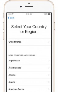 iphone country